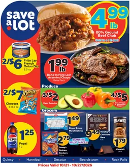 Save a Lot catalogue in Mendon IL | Great discounts on selected products | 2026-10-21T00:00:00.000Z - 2026-10-27T00:00:00.000Z