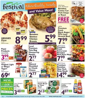 Festival Foods catalogue | Festival Foods weekly ad | 2026-10-21T00:00:00.000Z - 2026-10-27T00:00:00.000Z