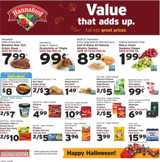 Hannaford catalogue | Great offer for bargain hunters | 2026-10-25T00:00:00.000Z - 2026-10-31T00:00:00.000Z