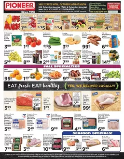 Pioneer Supermarkets catalogue | Pioneer Supermarkets weekly ad | 2026-10-26T00:00:00.000Z - 2026-11-01T00:00:00.000Z