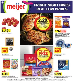 Meijer catalogue in Alvada OH | Exclusive deals and bargains | 2026-10-28T00:00:00.000Z - 2026-11-03T00:00:00.000Z
