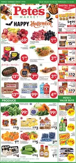 Pete's Fresh Market catalogue | Top offers for all bargain hunters | 2026-10-28T00:00:00.000Z - 2026-11-03T00:00:00.000Z