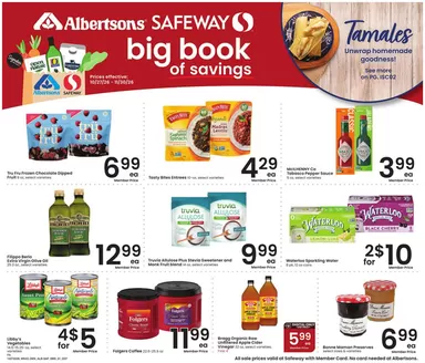 Safeway catalogue | Top deals for all customers | 2026-10-27T00:00:00.000Z - 2026-11-30T00:00:00.000Z