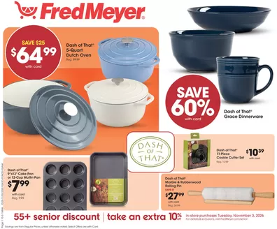 Fred Meyer catalogue | Top deals and discounts | 2026-10-28T00:00:00.000Z - 2026-11-03T00:00:00.000Z