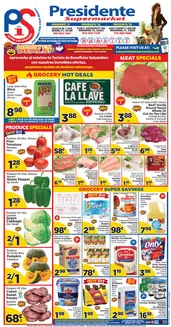 Presidente catalogue in Sunrise FL | Exclusive deals for our customers | 2026-10-01T00:00:00.000Z - 2026-11-30T00:00:00.000Z