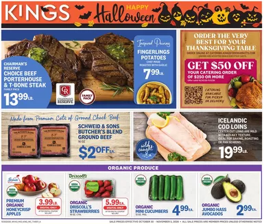 Kings Food Markets catalogue in Manhasset NY | Weekly Ad | 2026-10-30T00:00:00.000Z - 2026-11-05T00:00:00.000Z
