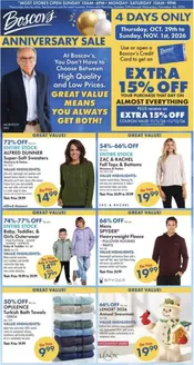 Boscov's catalogue | Weekly Ads Boscov's | 2026-10-29T00:00:00.000Z - 2026-11-04T00:00:00.000Z