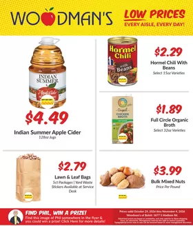 Woodman's catalogue in Roscoe IL | Discounts and promotions | 2026-10-29T00:00:00.000Z - 2026-11-04T00:00:00.000Z