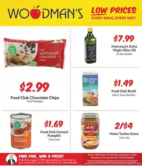 Woodman's catalogue in Cary IL | Great offer for all customers | 2026-10-29T00:00:00.000Z - 2026-11-04T00:00:00.000Z