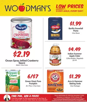 Woodman's catalogue | Great discounts on selected products | 2026-10-29T00:00:00.000Z - 2026-11-04T00:00:00.000Z