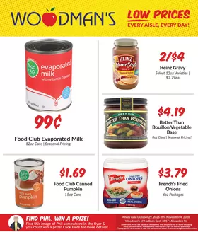 Woodman's catalogue | Discover attractive offers | 2026-10-29T00:00:00.000Z - 2026-11-04T00:00:00.000Z
