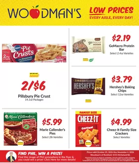Woodman's catalogue | Our best deals for you | 2026-10-29T00:00:00.000Z - 2026-11-04T00:00:00.000Z