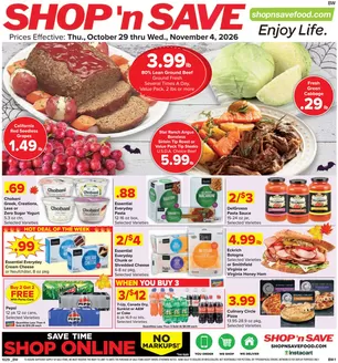 Shop 'n Save catalogue | Great discounts on selected products | 2026-10-29T00:00:00.000Z - 2026-11-04T00:00:00.000Z