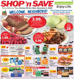 Shop 'n Save catalogue | Offers for bargain hunters | 2026-10-29T00:00:00.000Z - 2026-11-04T00:00:00.000Z