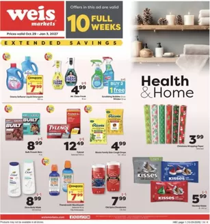 Weis Markets catalogue | Our best bargains | 2026-10-29T00:00:00.000Z - 2027-01-03T00:00:00.000Z