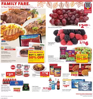 Family Fare catalogue | Current bargains and offers | 2026-10-30T00:00:00.000Z - 2026-10-31T00:00:00.000Z
