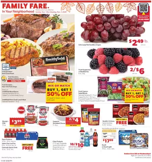 Family Fare catalogue | Current special promotions | 2026-10-30T00:00:00.000Z - 2026-10-31T00:00:00.000Z