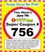 Super One Foods catalogue | Weekly Super Coupon Number | 2026-06-06T00:00:00.000Z - 2026-06-13T00:00:00.000Z
