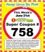 Super One Foods catalogue | Weekly Super Coupon Number | 2026-06-06T00:00:00.000Z - 2026-06-27T00:00:00.000Z