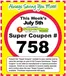 Super One Foods catalogue | Weekly Super Coupon Number | 2026-07-07T00:00:00.000Z - 2026-07-11T00:00:00.000Z