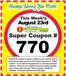 Super One Foods catalogue | Weekly Super Coupon Number | 2026-08-08T00:00:00.000Z - 2026-08-29T00:00:00.000Z
