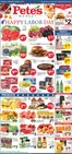 Pete's Fresh Market catalogue | Great discounts on selected products | 2026-09-02T00:00:00.000Z - 2026-09-08T00:00:00.000Z