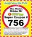 Super One Foods catalogue | Weekly Super Coupon Number | 2026-10-10T00:00:00.000Z - 2026-10-10T00:00:00.000Z
