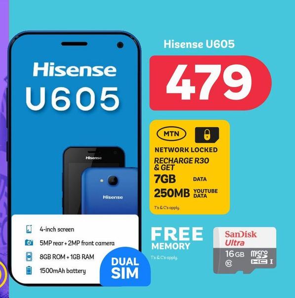  Hisense U605