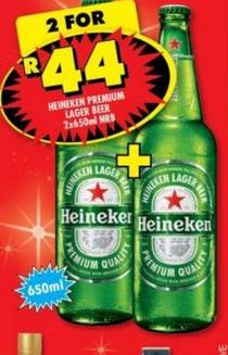 Heineken premium lager Beer