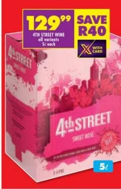 4th stree wine