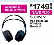 Ps5 Pulse 3D Wireless Headset
