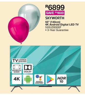 55" 4K Andriod Digital LED TV