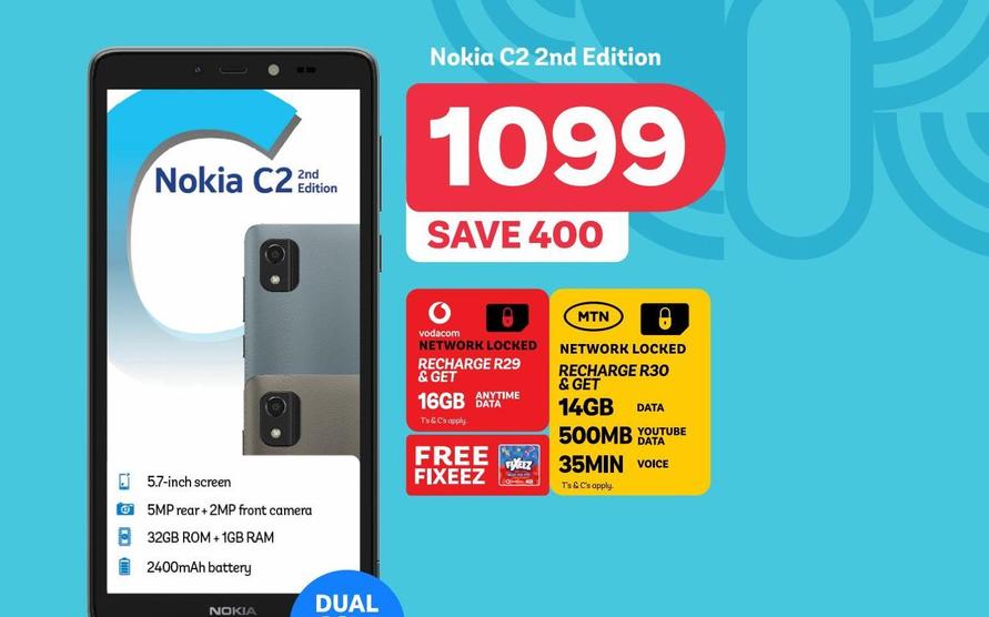 Nokia C2 2nd Edition