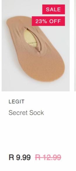 Secret sock