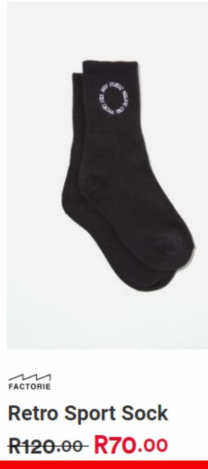 RETRO SPORT SOCK