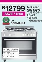 5-Burner Gas Stove