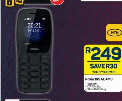 NOKIA 105 AR 4MB