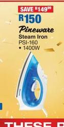 steam iron Pineware