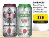 Smirnoff - Storm Pine or Berry Twist Cans
