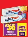 Aquafresh - TOOTHPASTE