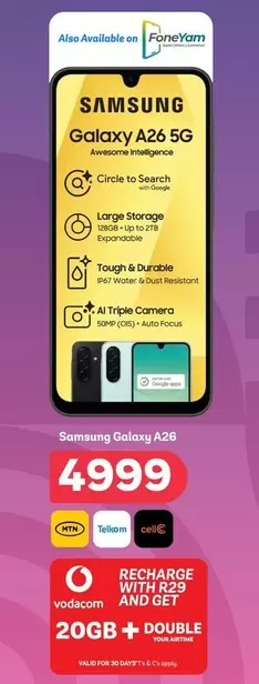 Samsung - Galaxy A26 5G