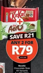 Nestlé - Chocolate Slab