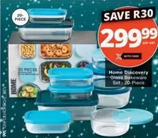 Glass Bakeware Set