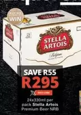Stella Artois -  Premium Beer NRB