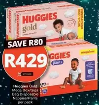 Huggies - Gold Nappies/Pants