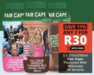 Fair Cape -  Flavoured Milk/ Milkshake