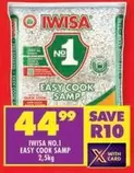IWISA - EASY COOK SAMP