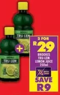 Brookes - TRU-LEM LEMON JUICE