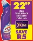 MAQ - THICK BLEACH