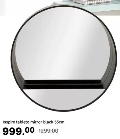 Inspire - Tableto Mirror Black